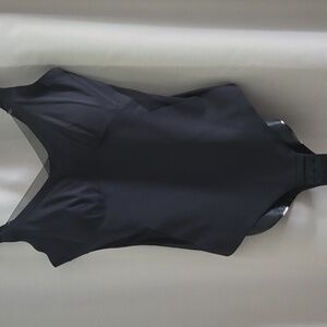 Honeylove Classic Black Tank Bodysuit